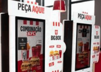 Totens impulsionam digitalização do KFC Brasil e elevam valor médio das compras