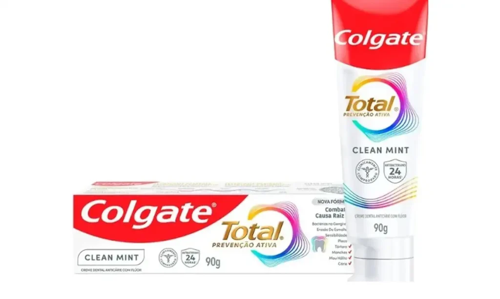 Anvisa volta a interditar pasta de dente da Colgate Total Clean Mint