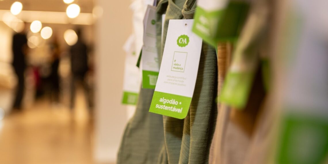 C&A Brasil meta de reduzir 42% de suas emissões de CO₂ até 2030