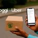 Uber e Loggi lançam serviço integrado para entregas nacionais