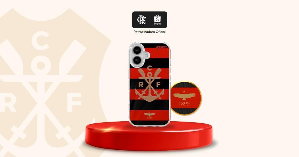 Flamengo ganha novos produtos na Shopee com expansão da linha Origens 1895